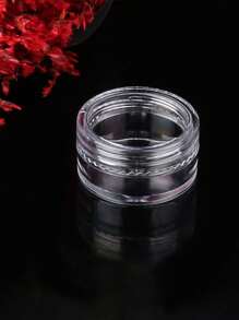 5/10 sztuk Mini 10g Przezroczysta Podzielona Butelka - Podróżna, Przezroczysta, Wymienna Butelka Na Próbki Kosmetyków Do Zdobienia Paznokci, Urody, Pielęgnacji Skóry I Makijażu - Przenośna, Szczelna I Trwała