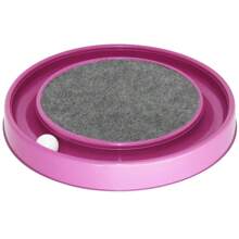 Arranhador Redondo Para Gatos Com Bolinha Gato Relax Arranhar