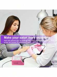 20000RPM Electric Nail Drill Machine Manicure Pedicure Professional Manicure Drill Machine Set Nail File For Manicure Nails - EU C Type Plug(220-240V) - View 5