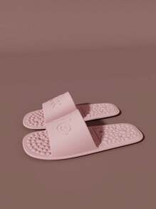 Dép du lịch gấp gọn, nhanh khô, unisex, tiện lợi mang theo khi đi du lịch, bơi lội, đi biển, mặc thường ngày, phù hợp cho phòng tắm gia đình. - Hồng - Xem 6