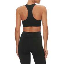 Calvin Klein WO - Sports Bra Medi - Black beauty - View 4
