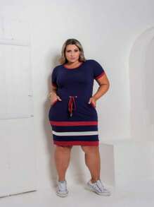 Plus Size Dresses - Đỏ - Xem 1