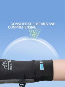 1 Pair Outdoor Sports Cycling Fishing Gloves, Sweat-Absorbent Breathable Quick-Drying Fitness Gloves
