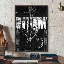 1 件无框墙面艺术海报流行歌手肯·卡森海报高清艺术防水家居客厅卧室酒吧美学装饰可选框架 - 彩色 - 查看 10