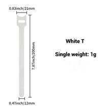 20pcs Color Multi Functional Hook And Loop Cable, Earphone Cable, Charging Data Cable, Storage Collection Cable, Ethernet Cable Binding Cable, Gardening Organizing Cable Tie