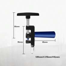Cortadora Azulejo Y Vidrio 2 En 1 Portátil Profesional - Negro - Ver 2