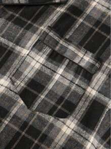 New Fashionable Plus Size Men's Autumn/Winter Pajama Set