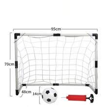 2025 Top Selling Portable Foldable Indoor/Outdoor Children Football/Soccer Goal Frame Set, Toys For Boys & Girls