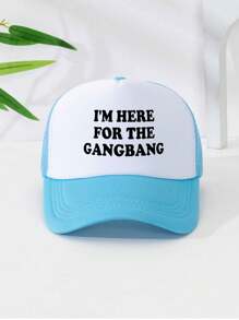 1 chiếc mũ lưỡi trai lưới xốp in hình ngộ nghĩnh, phù hợp cho cả nam và nữ, thích hợp đội hàng ngày, đi du lịch ngoài trời, leo núi, đi biển, nghỉ lễ Halloween, mùa hè, các dịp lễ khác. - Nhiều màu - Xem 20