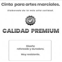 Cinta Grado Azul para Artes Marciales, Taekwondo y Karate Tusah - Azul - Ver 8