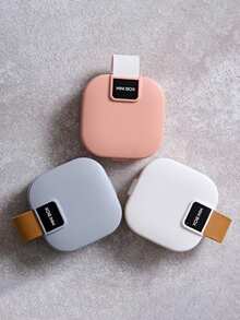 1/3 piezas Estuche de almacenamiento para auriculares, cable de datos, unidad USB, cargador, protector USB, tarjeta SD, bolsa de almacenamiento de viaje, cable de alimentación, de plástico