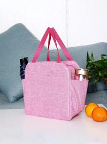 Fashion Tote Lunch Bag, Portable Lunch Bag, Casual Tote Bag And Bento Bag For Picnic Travel Suitable For Office, School And Travel - Perfect Teacher Gift - Multicolor - View 8