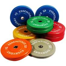 BalanceFrom  Bumper Plate Weight Plate, 45 Lbs Pair Color