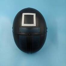 1pc Square, Circle, Triangle Geometric Game Mask, Costume Party Cosplay Prop Halloween - Multicolor - View 12