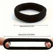 10/20/50/100 stuks effen rekbare haarelastiekjes paardenstaarthouder, modieuze haaraccessoires voor dagelijks gebruik zonder haarbeschadiging, elastische haarbanden, decoratie voor hoge paardenstaart, nieuwe zomerhoofddeksels 2025, idee voor een vakantiecadeau