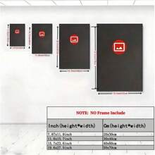 1 件美丽海滩帆布印刷海报、70 年代印刷品、时尚墙壁艺术、杂志海报、艺术、复古印刷品、嬉皮士艺术、前卫印刷品现代客厅无框装饰墙壁艺术 - 彩色 - 查看 6