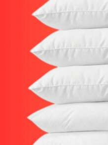 Juego de 5 almohadas hipoalergénicas de silicona estilo primavera de 50x70cm, núcleo de almohada suave y acogedor