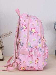 High-Quality Student Backpack With Large Capacity, Summer - Multicolor - View 6