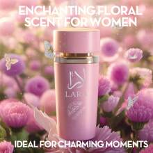 LARA Pink EDP Perfume Spray  For Women,  Sweet Milky & Floral-Fruity Notes, Long-Lasting Perfume Includes 5ml Body Natural Spray For Daily&Travel Use. - LARA Pink - 查看 2