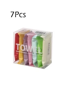 一包14片压缩一次性洗脸巾旅行便携洗脸巾加厚干湿两用旅行必备品旅游配件小巧便携蜜月使用压缩一次性洗脸巾旅行便携洗脸巾旅行度假必备品，一次性压缩洗脸巾，遇水膨胀至约24cm*30cm，学校，返校，旅行，旅游必备品，居家必备品，毛巾，护肤