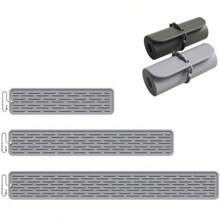 1 Kitchen Silicone Drying Mat With Hook - Quick Drying, Heat Resistant Countertop Protection Mat, Non-Slip Cutting Board And Cutlery Drain Mat, Suitable For Sink, Bar Or Countertop, Dish Drying Mat