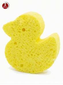 Baby Bath Sponge, Natural Bath Scrubber, Bathing Accessories For Infants & Toddlers