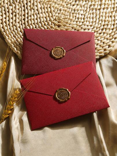 Set di buste con texture di lino, cartoleria in stile vintage, buste, fogli da lettera, inviti, cartoline, buste con ceralacca, set di cancelleria, regali eleganti per i propri cari, disponibili in più colori, forniture scolastiche, ritorno a scuola