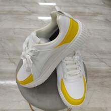 White Minimalist Shoes-Lightweight Design For Daily Walking And Urban Outfits - White - View 3