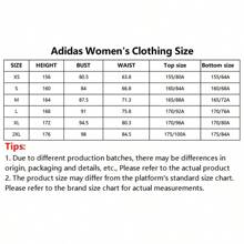 Adidas Originals Damska koszulka z 3 paskami 2025, dzianinowa koszulka z krótkim rękawem i okrągłym dekoltem TJD4570