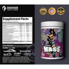 Ekkovision Preworkout (Bax Shots, Optismal, Dethroner, Satori Face Off, Project Mass, Ob Mix) - Optismal V2 - Puckin' Blue Raz - 無刺痛感 - 查看 5