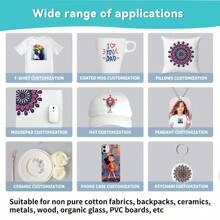 100 Sheets A4 Sublimation Paper - Premium Quality For Vivid And Precise Heat Transfer Printing​ - White - View 9