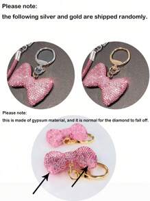 优质闪亮挂绳，时尚心形和蝴蝶结设计，适合女性，多功能手机腕带，适合送给母亲、家人、朋友、生日、节日的手机挂饰、手机链 - 彩色 - 查看 12