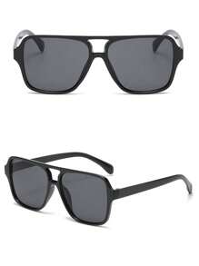 1 Pair Unisex Fashion Glasses, Suitable For Beach, Outdoor Travel, And Vacation, All Season - Multicolor - View 14