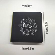 1 件，96 张，方形绘画素描本，硬封面空白绘画和素描笔记本，便携式艺术日记，旅行和日常绘画，120 克纸，母亲节，妈妈的礼物 - 單件 - 查看 8