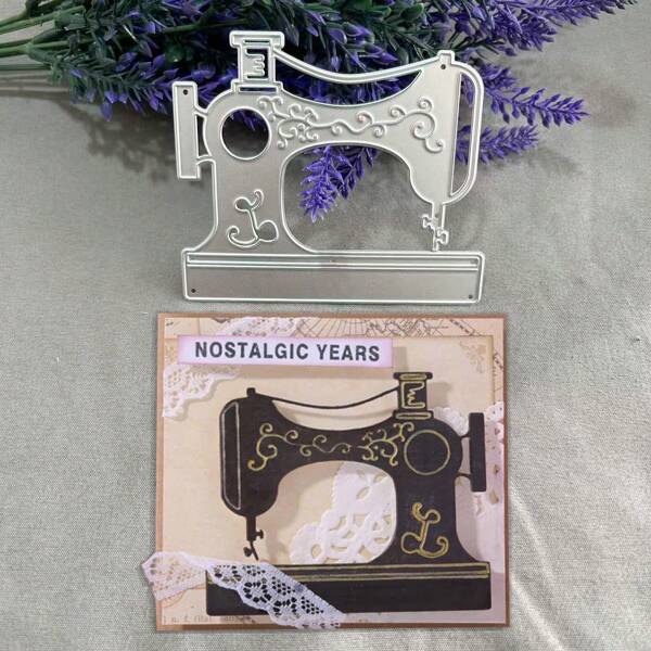 Sewing Machine Metal Cutting Dies, DIY Scrapbooking Album And Embossing Stencil, Greeting Card Making Tool, Card Paper Cutting Crafts ,Gift Card Making Template Die Cuts