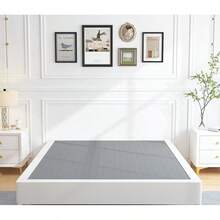 Vaciwe - Base de colchón de metal resistente de 4 pulgadas con funda fácil de limpiar, sin ruido, fácil de montar - 8 pulgadas - Ver 4