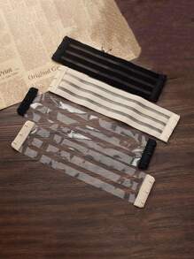 1PC Fish Ribbon Strapless Underwear Strap Fixing Buckle Bra Elastic Elastic Hook On Both Sides Bra Back Buckle - Multicolor - View 2