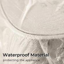 30 Counts Dustproof With Elastic,Clear Disposable Dust Cover For Kitchen Household Furniture,Thickened Appliance Dust Covers For Blender,Pressure Cooker,Air Fryer,Oven,Coffee Maker,  Toaster,Slow Cooker Accessories