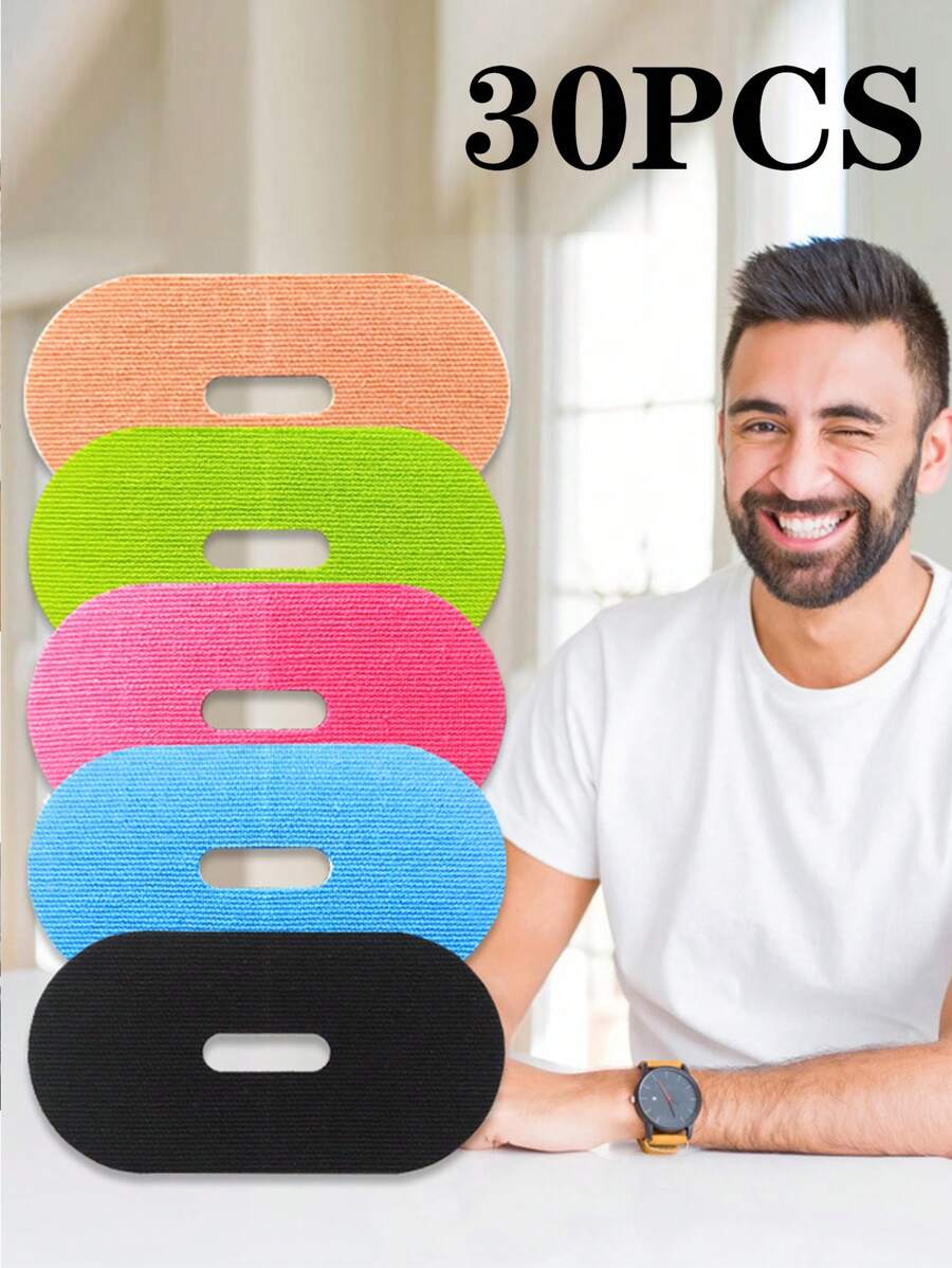 30 قطعة من شريط مريح ومتنفس لتقليل الشخير، شريط أسود مريح ومتنفس مضاد للشخير، شريط متنفس للرجال والنساء، شريط ممتاز للمساعدة على النوم بسلام، إزالة بدون ألم، خالي من مواد مسببة للحساسية والالتيكس، لطيف على البشرة، قوي الإمساك وإزالة بدون ألم (إذا لم يتم تحديد الكمية في المواصفات، فهي 30 قطعة)