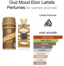 Lattafa Oud Mood Elixir 100ml Unisex Eau De Parfum - Woody & Earthy - View 5
