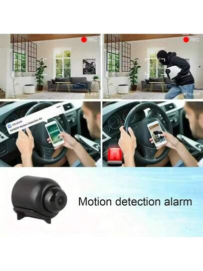 1pc/ 1080P Wireless WiFi Security Camera, Home Surveillance 2.4G Remote Monitoring Via Mobile Phone, Indoor Peephole Monitor view 8