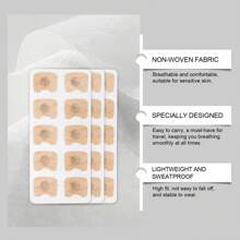 1Set Magnetic Anti Snore Nose Clip Rightly Breathe Nasal Pastes With Nose Clip For Nasal Congestion Relief
