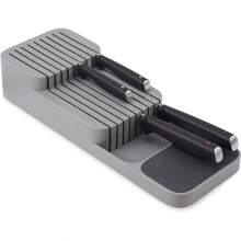 Jos.Eph Joseph DrawerStore Knife Organizer, Holds Up To 9 Knives, Kitchen Organization & Drawer Storage – Compact, - Knife Organizer - 查看 1