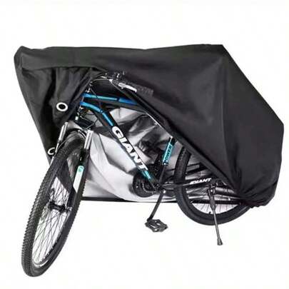 Waterproof Bike Cover For Outdoor Storage - Protects Against Dust, Rain, And UV Rays - Fits 1-2 Mountain, Road, Or Electric Bikes - Includes Lock-Holes And Storage Bag 1 Bike Waterproof 210D Oxford Fabric Bicycle Cover, Windproof UV Sun Snow Dustproof Bike Storage Bag For City Bike Beach Bike Sport Bike Mountain Road Bike 1pc Ebike Bike Bicycle Rain And Dust Protection Cover Toptrek Bike Cover, 210D Oxford Outdoor Bike Storage, UV Protection Bicycle Cover Waterproof Membrane For Two Bicycles
