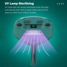 Sour Lemon Milbenstaubsauger UV, Handstaubsauger zur Milbenentfernung, 3-in-1 Staubsauger für Matratzen und Bett, Kompakt und Leicht, Matratzenreiniger, UV Milbenentferner, Handstaubsauger gegen Milben, perfektes Geschenk zum Muttertag!