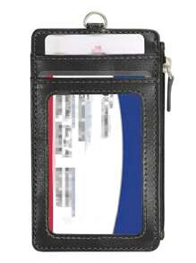 10-1pc Medicare Protector Sleeves Clear PVC Waterproof Medical/ Card /Social Security Card Protector - Clear Vinyl Plastic Covers For Insurance & Social Security Metro & License Or Cards Card Holder Card Holder Wallet Business Card Holder Credit Card Holder Id Card Holder Card Holder Women - Multicolor - View 4