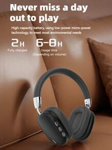 New B36 Full Coverage Wireless Headphones, HiFi High-Definition Calls, Comfortable MP3 Music Headphones For Phones, Type-C, Foldable Rotatable Telescopic Portable Travel Headphones, New Year/Christmas/Valentine's Day Gift, ABS Plastic Metal Feel High-End Business Gift Wireless Headphones