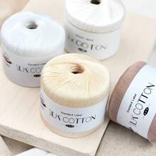 6号蕾丝线 50克 色彩鲜艳 用于编织精美浪漫的手工工艺品 装饰画和饰品