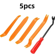 Professional Automotive Interior Trim Removal Tool Set - 4/5 Piece Set With Non-Scratch Plastic Pry Bar, Suitable For Car Door Panel Clips And Fasteners - Tool Kit - View 14