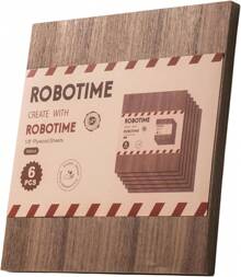 Robotime 6Pcs 3mm Plywood For Laser Cutting, 1/8 Plywood Crafting Wood 12"X12", Engraving And DIY Projects, Thin Wood Boards For Wood Project And Engraving - 核桃 - 查看 1